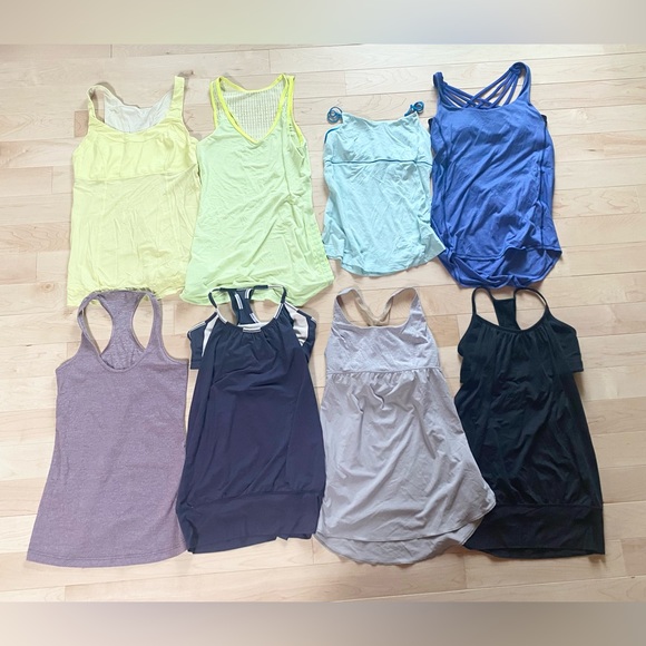 Tops - Lulululemon Tank Tops 4-6